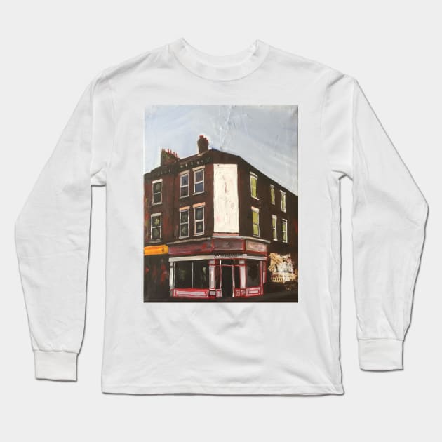 A Corner Of Hull, England Long Sleeve T-Shirt by golan22may